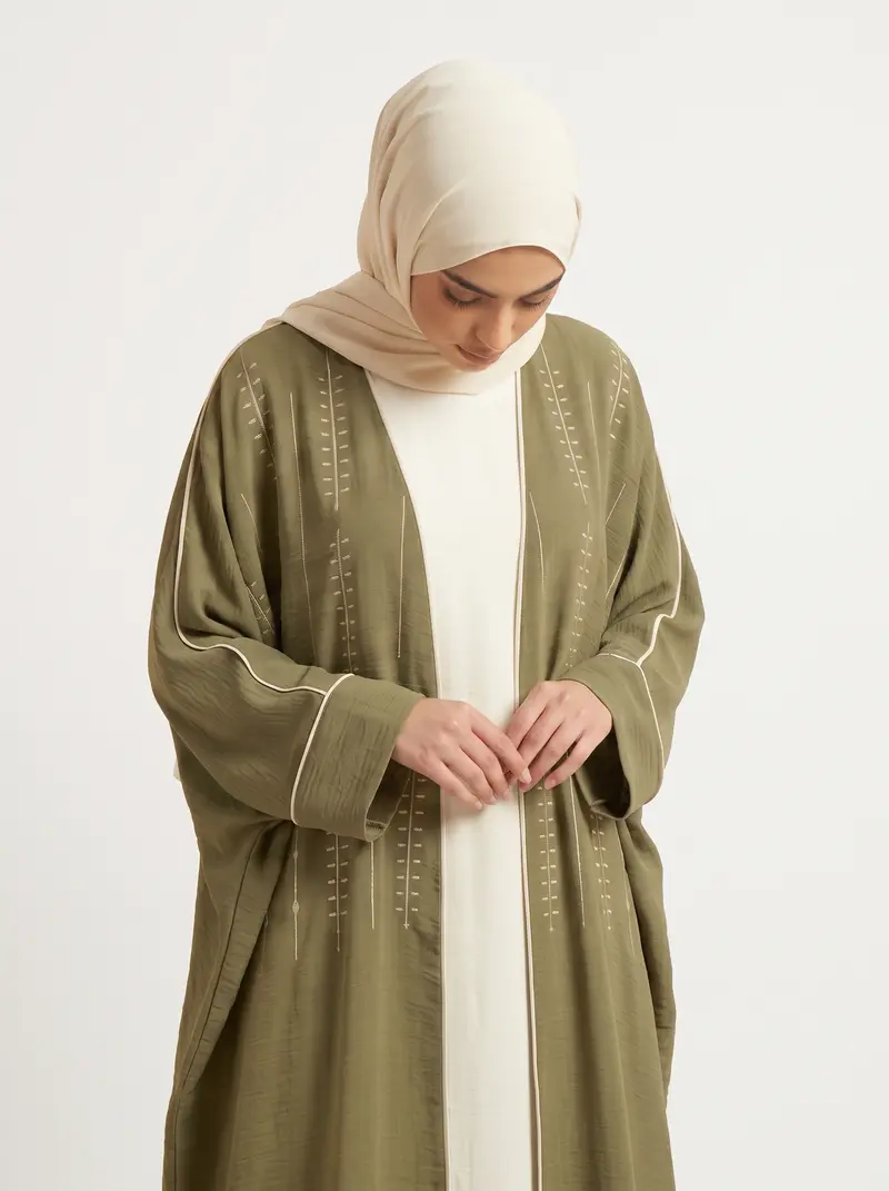 Abaya Weave - Olive