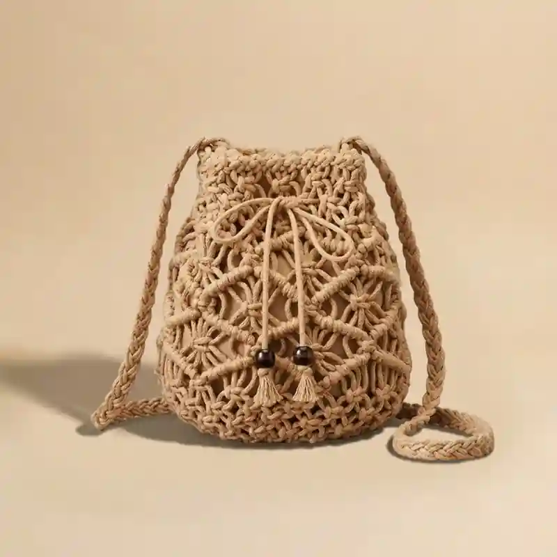 Crochet Boho Crossbody Bag