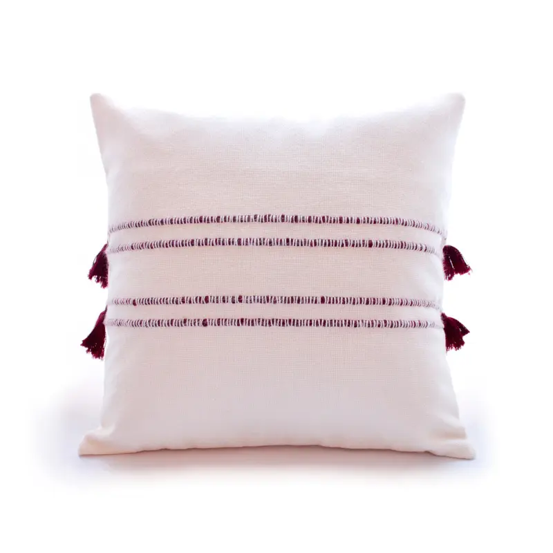 Housse de Coussin Arequipa - Bordeaux