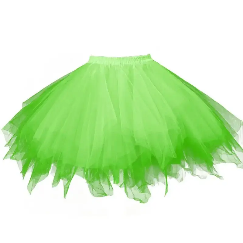 Jupe A Volant Fluo Année 80