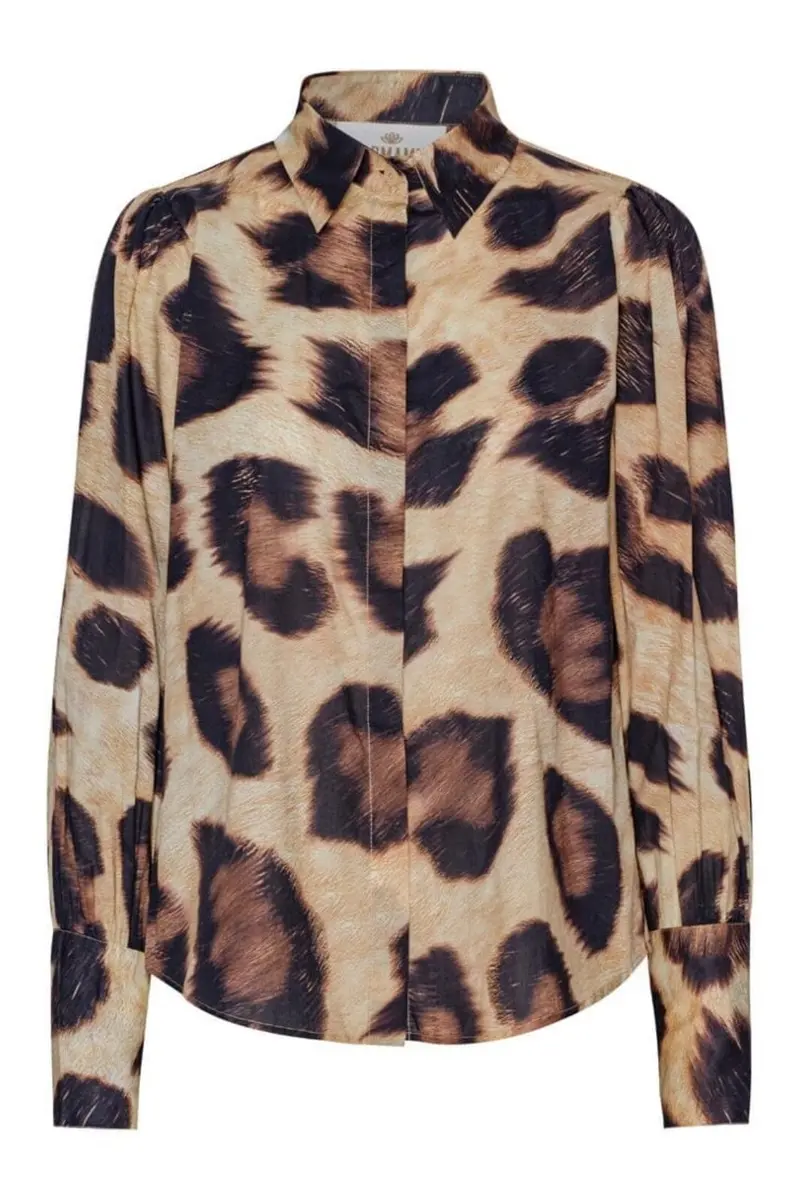 Karmamia - Honey Shirt - Maxi Leo Poplin