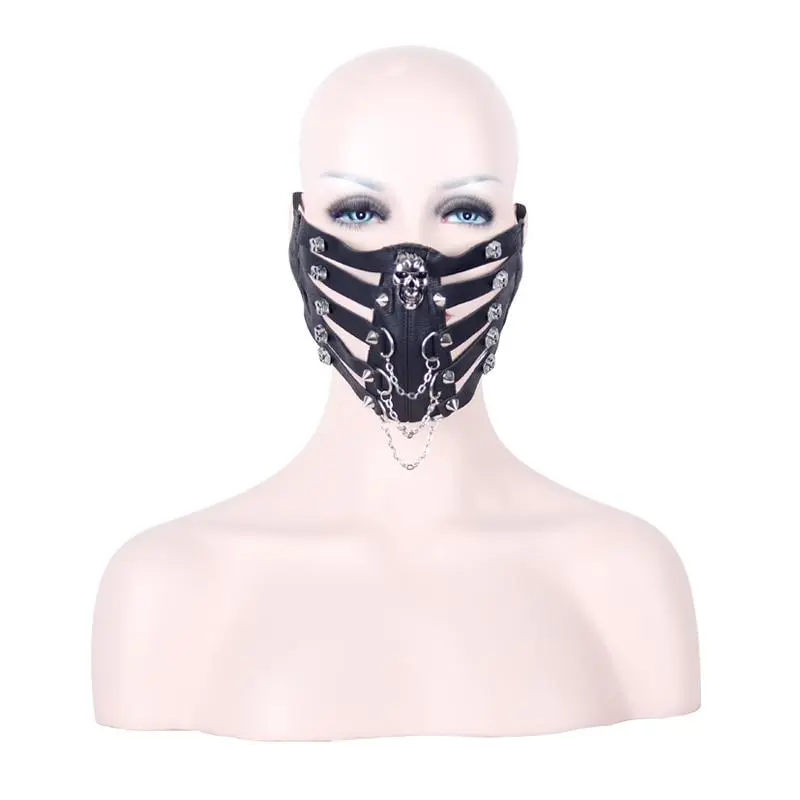 Masque Gothique  <br /> Avec Des Rivets