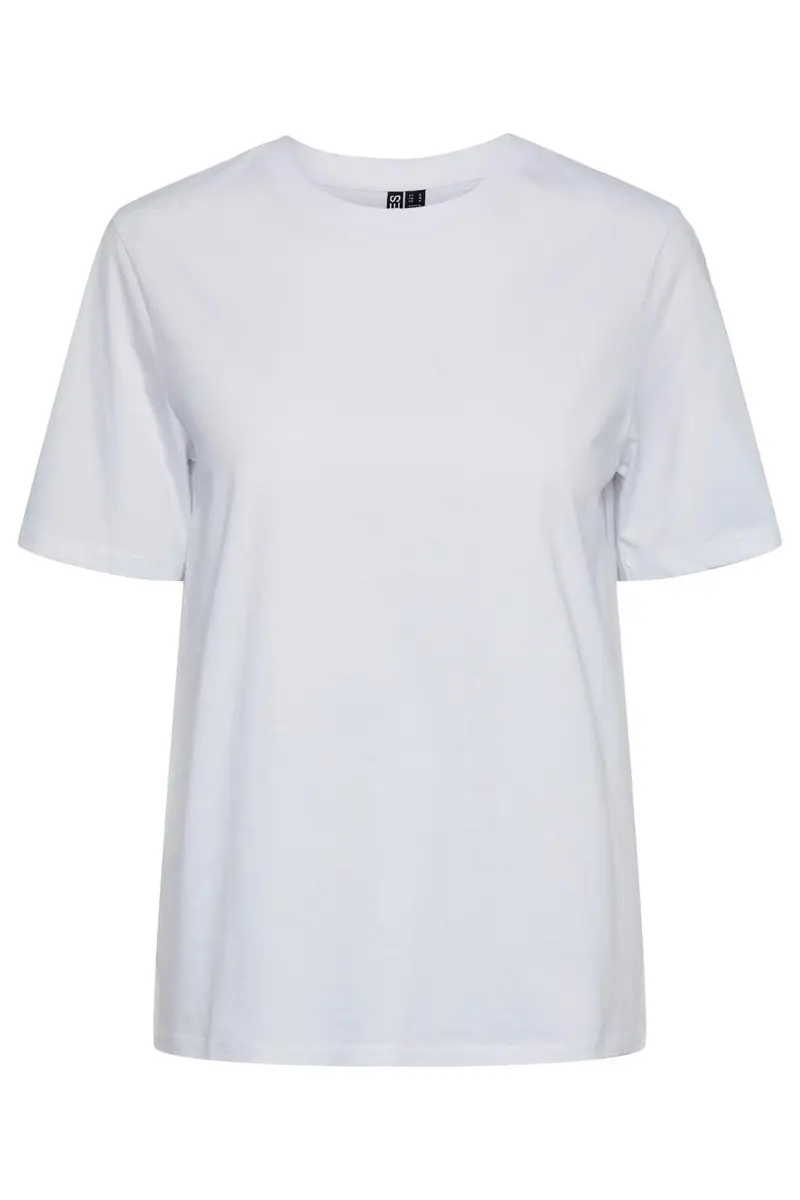 Pieces - Pcria Ss Solid Tee - 4280157 Bright White