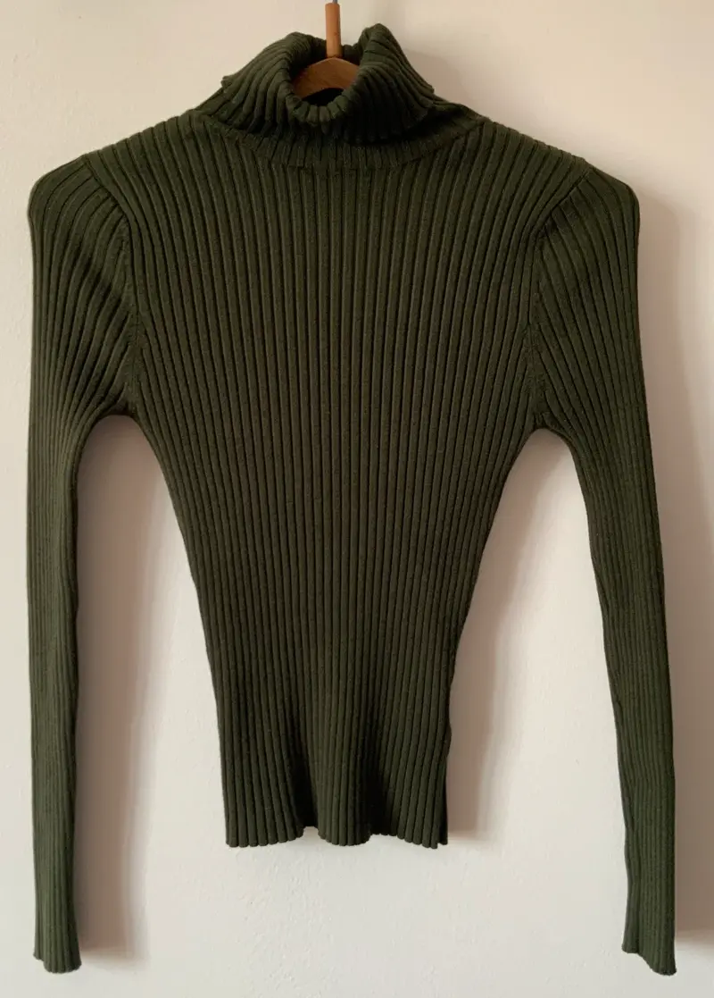 Pull chaussette Kaki Naf Naf Vintage 2000
