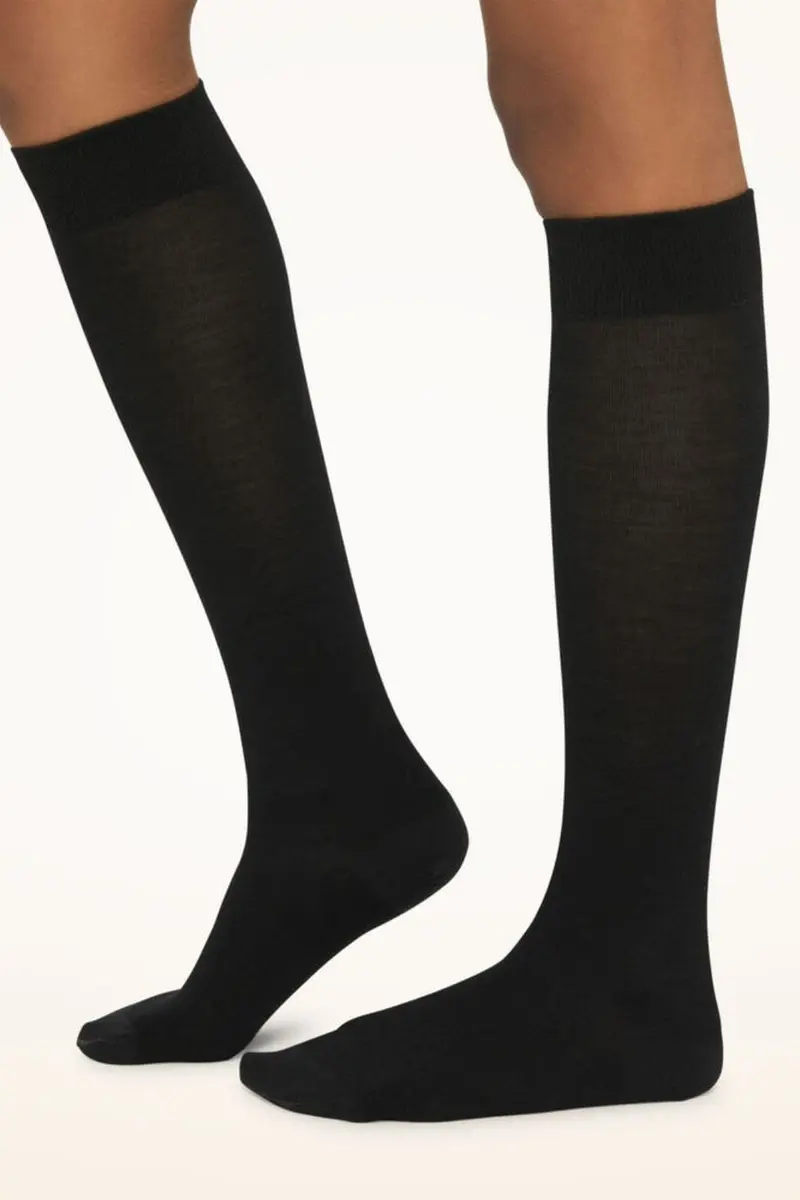 Wolford - Merino Knee-highs - 7005 Black